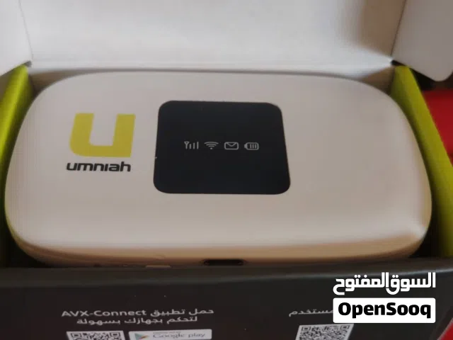 راوتر أمنية 4G/5G نظيف جداً بحالة الوكالة مع كرتونته (استخدام شهر)