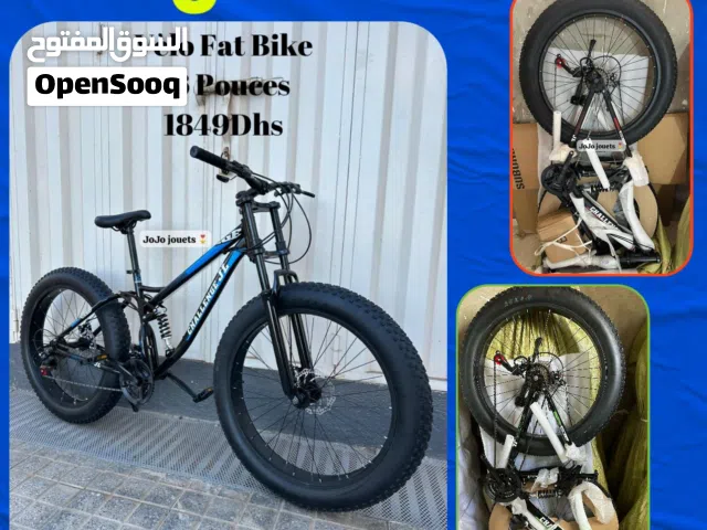دراجة هوائية  VELO DOWNHILL FAT BIKE CHALLENGE JL 26 Pouces