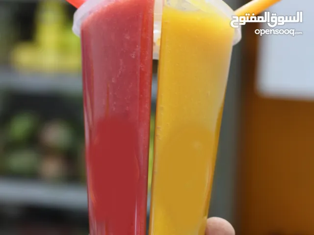 اكواب عصير نص بنص خامةممتازة
