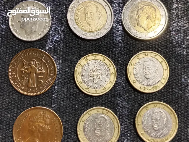 عملات معدنيه امريكيه اوروبيه نادره