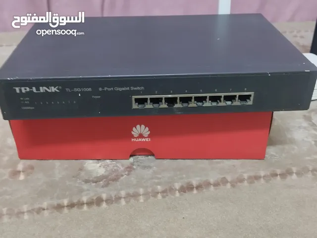 رواترات وجهاز فايبر وأحدث جهازين اكستندر في السوق وجهاز تبي لينك وجهاز موسع وناقل فيديو