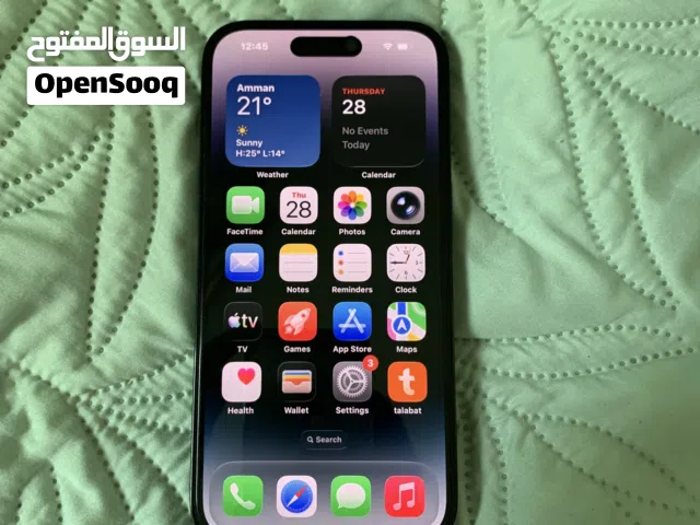 Apple iPhone 14 Pro 256 GB in Amman