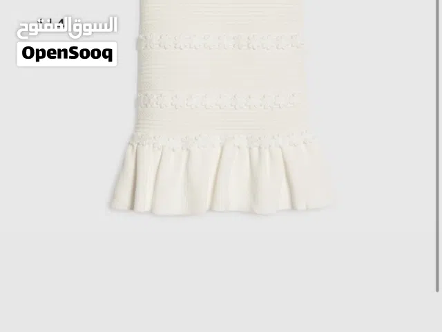 فستان river island جديد بناتي 4-5 ابيض
