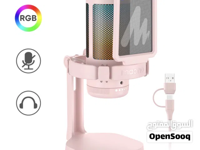 Pink Maono GamerWave USB Mic – KWD 8