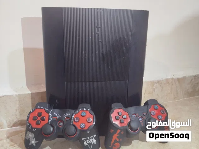 PlayStation 3 super slim مستعمل للبيع مهكر هين روسي