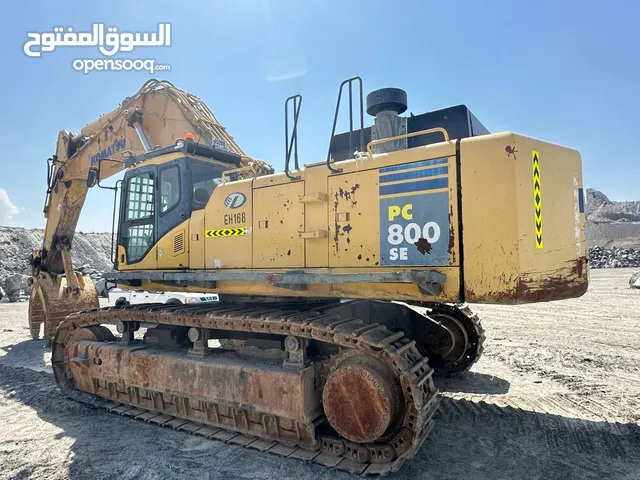 Powerful Komatsu PC-800 Excavator!