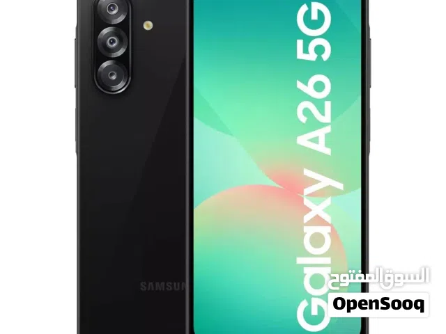 Samsung Galaxy A26 5G – Black (8GB RAM / 256GB Storage) Model: SM-A266B Product Code: SM-A266BZKJMEA