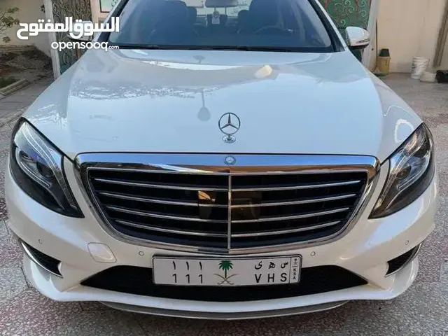 New Mercedes Benz S-Class in Hail