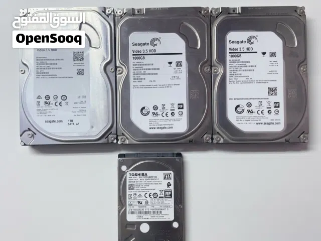 2.5” 3.5” 1TB HARD DRIVE HDD STORAGE FULLY WORKING HARD DISK