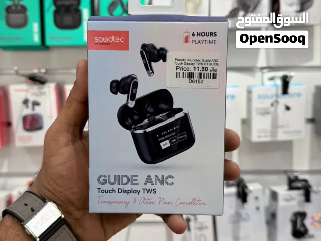 Brand New Porodo Soundtec Earbuds in Oman  Touch Display  1 Year Warranty