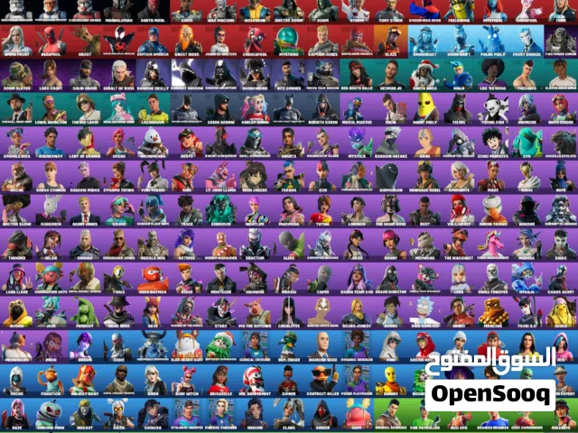 fortnite account (30-35$, can be lowered to (25-20$) حساب فورتنايت (30-35 دولار، تخفيض السعر 20-25$)