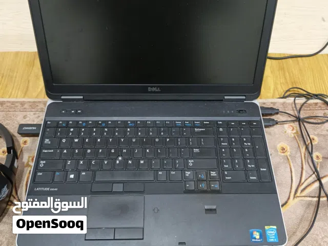 لاب توب ماركة ديل حجم 15.6 كوراي 5 جيل رابع سعر القطعة 175 الف فقط