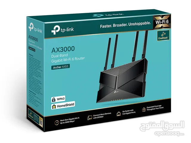 TP-Link AX53 AX3000 Dual Band Gigabit Wi-Fi 6 Router