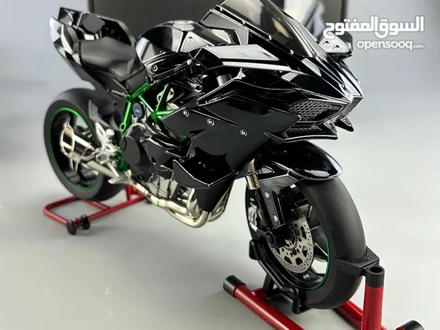 1:6 Kawasaki Ninja 500 H2R Simulation Miniature Bike