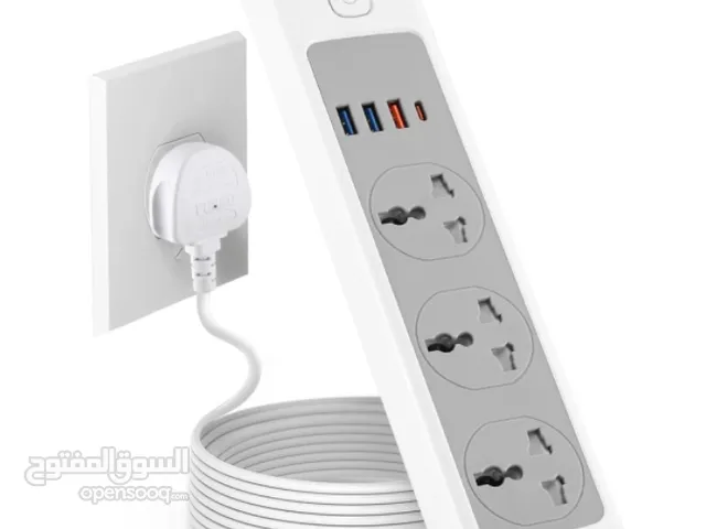 HAING HI-UK304L 20W Fast Charger Power Strip UK Socket 2M وصلة كهرباء 20 واط
