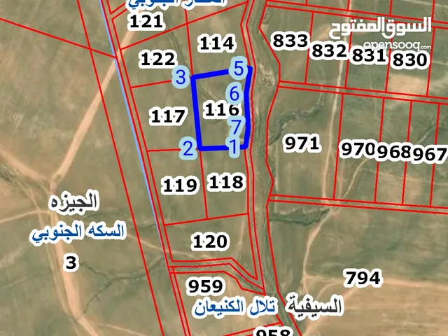 قطعة أرض 13 دونم في جنوب عمان