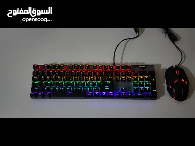كيبورد جيمنج إضاءة RPG تفاعلية وغير تفاعلية
