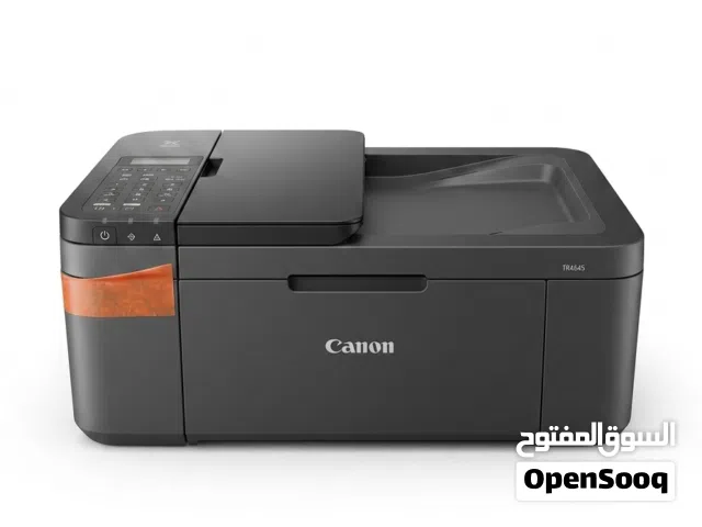 طابعه كانون مستعمله مره واحده فقط جميع مستلزماتها موجوده وكرتونتها وكيسها