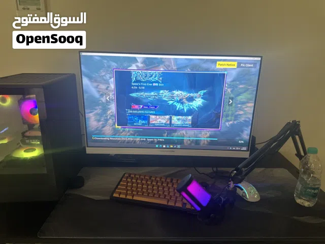 معا اطاولا وا معا المايك وا الماوس والكيبورد pc rtx 4046 i5 f14000 وا ليسا قابل لتفاوض واستلام كاش