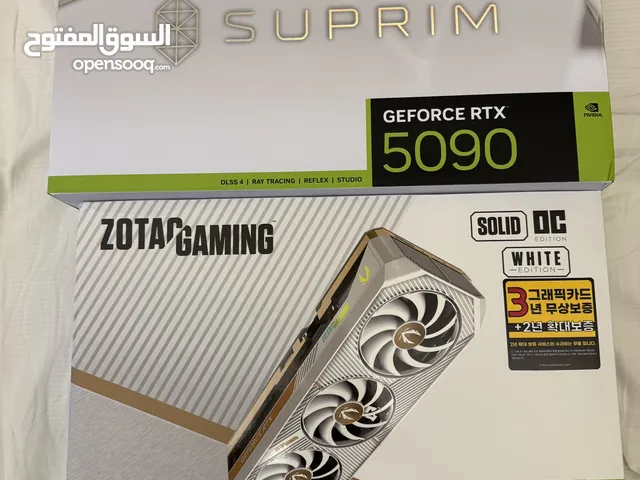 New RTX5090 msi supreme & zotac solid white