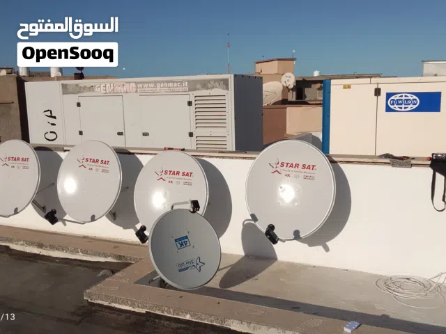 تركيب ستلايت و تركيب الشاشات