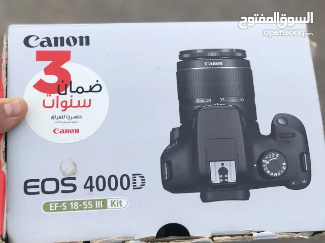 كانون 4000d نظفية مع الملحقات