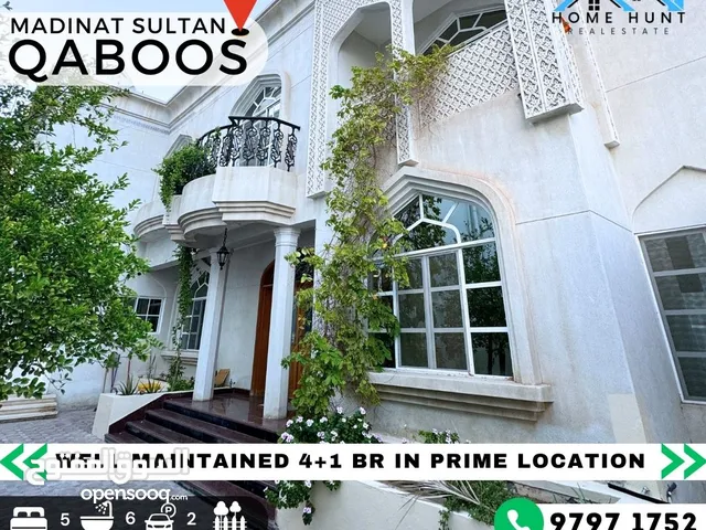 MADINAT AS SULTAN QABOOS  WELL MAINTAINED 5 BR IN PRIME LOCATION
