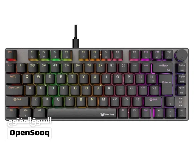 Meetion MK006 Pro 75% RGB  Red Switch Mechanical Wired Keyboard  لوحة مفاتيح ميكانيكية سلكية كيبورد