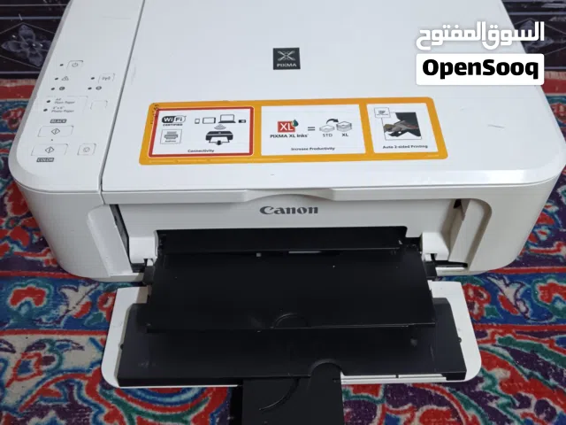 طابعة كانون عادي وملون