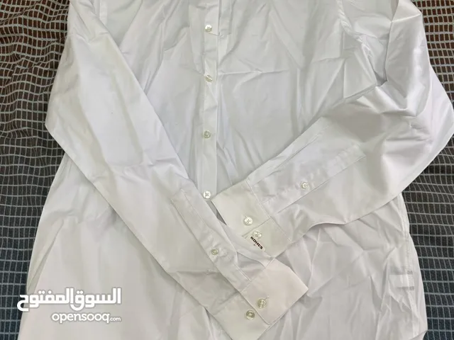 قميص رسمي رجالي مقاس لارج slim fit