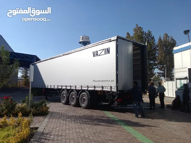 Sliding Roof & Side Curtainsider semi-trailer 3 Axles