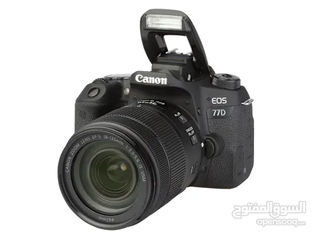 Canon 77D with lens