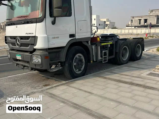 للبيع رأس أكترس دبل موديل 2007، نظيف، جير، مكينة، شاسيه، بودي نظيف. تواجد السيارات في أبوظبي، الشوام