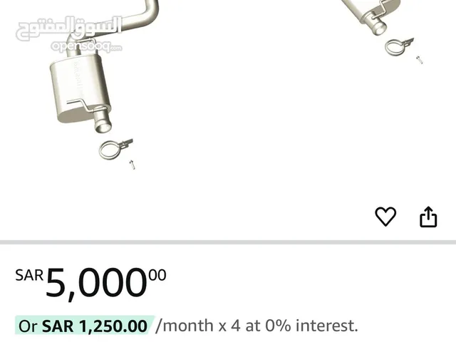 Dodge exhaust very less used