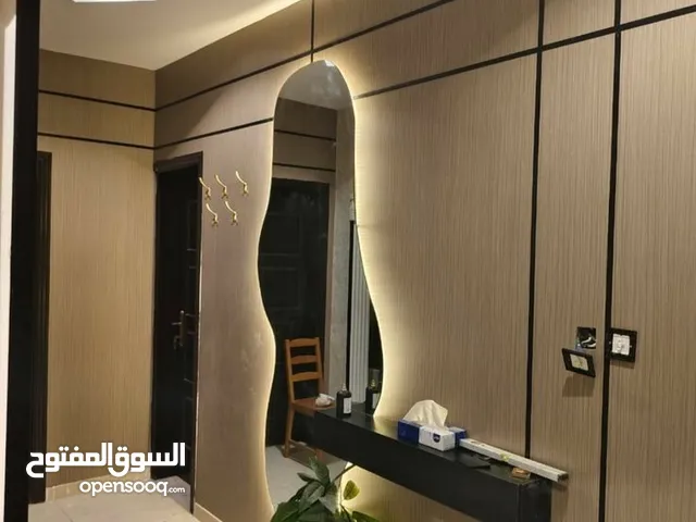 ديكور خلفية شاشه مدخل ديكور غرف نوم بارتشن شيبورد باركيه مشب خشبي تفصيل غرف نوم مودرن حسب الطلب