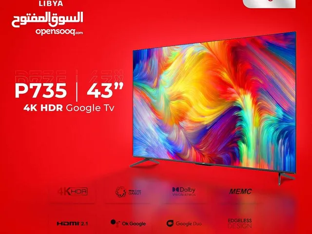 TCL LED 43 inch TV in Misrata