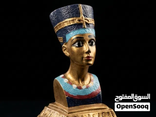 تمثال نفرتيتي فاخر – ديكور ملكي مستوحى من الحضارة المصرية