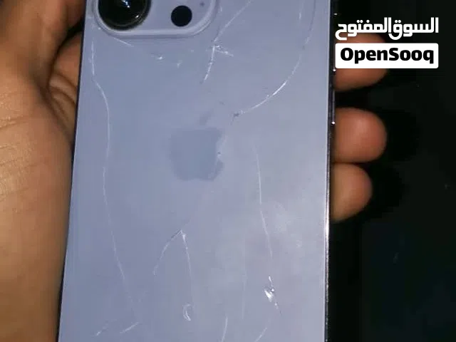 ايفون 13 برو مغير شاشه اصليه وفيه كسر في المرشه الخلفيه