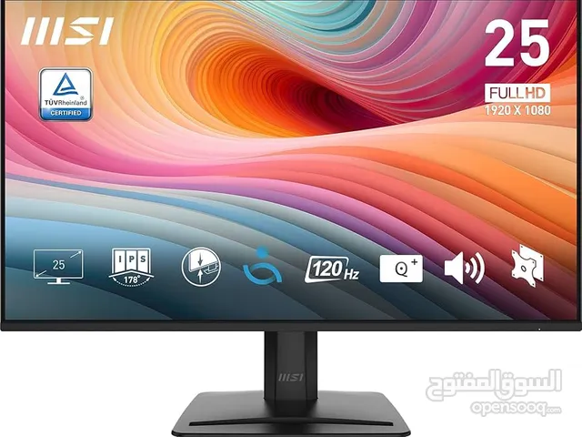 شاشات MSI جديدة 120hz -1ms - ips -Full HD بكرتونهن وضمان بسعر مُغري وكميه محدوده