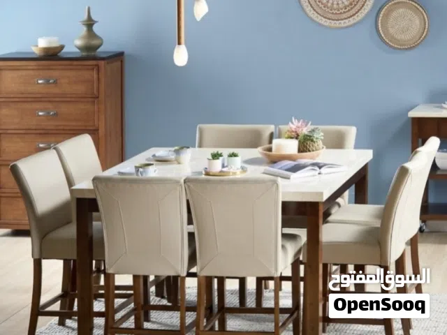 طاولة طعام 8 اشخاص مع الكرسي