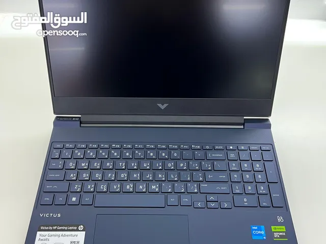 لابتوب قووي hp جيمنج جديد rtx 3050 ..ضمان سنه