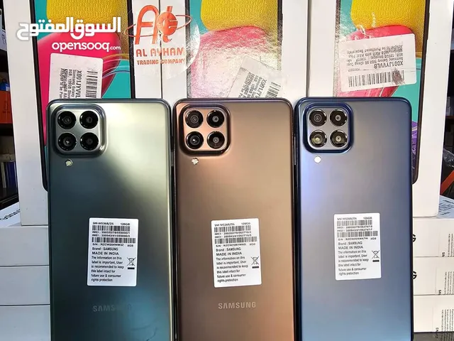 مستعمل اخو الجديد Samsung M53 5G رام 16 جيجا 256 أغراضة والكرتونه الأصلية متوفر توصيل