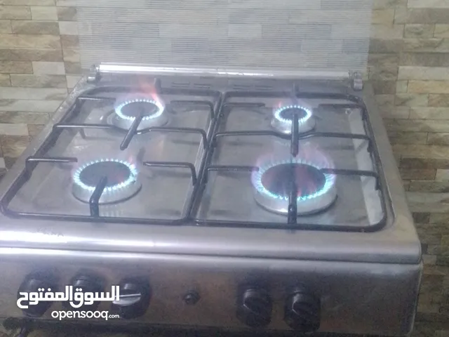 فرن غاز مستعمل اربع عيون شغال 100% بحاله جيدا