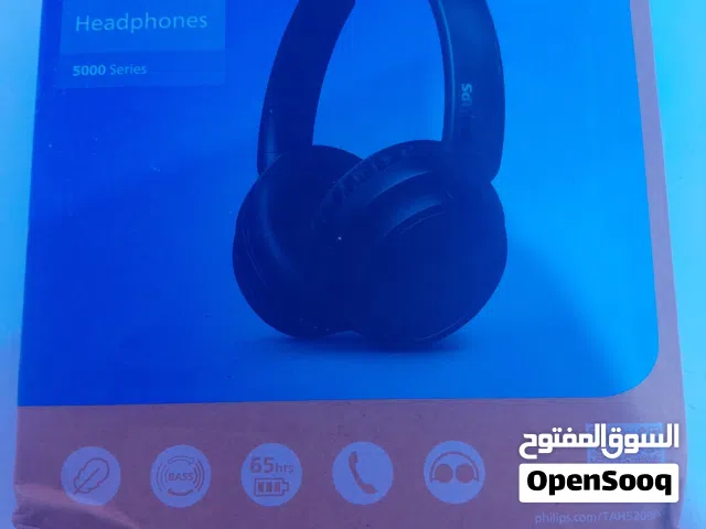 سماعه فليبس الاصليه تعمل اكتر من 30 ساعه صوت ستريو عالي النقاء لم تستخدم نهائيا