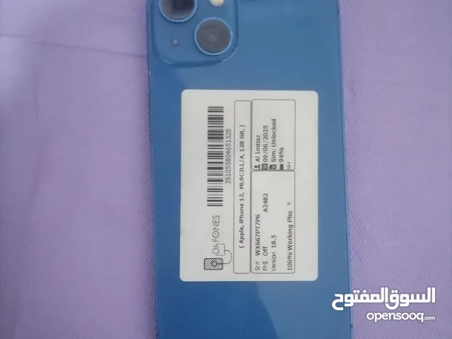Apple iPhone 13 128 GB in Tripoli