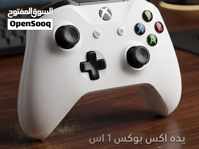 يدة إكس بوكس ون اس استخدام نضيف مع بطارية قوية وغطاء لليدة