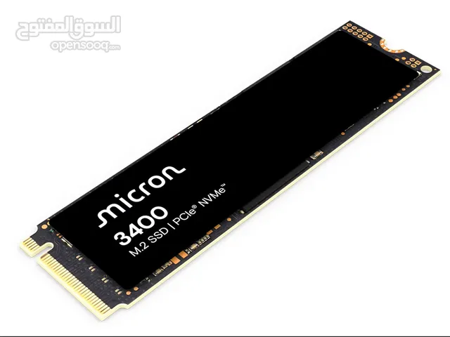 Micron 3400 512 GB Solid State Drive - M.2 2280 Internal - PCI Express NVMe (PCI Express NVMe 4.0),