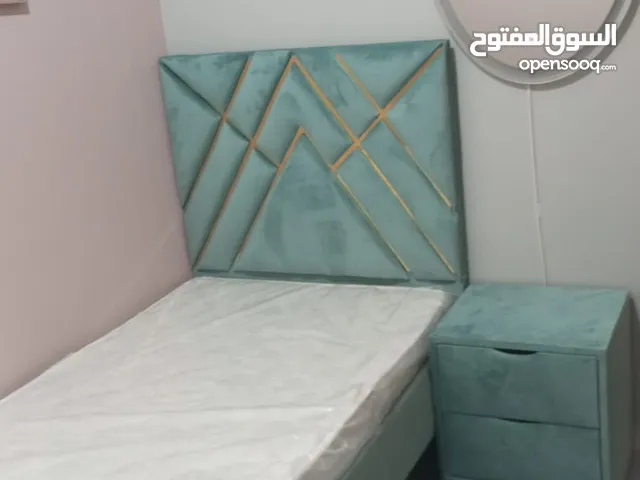 Brand New Single Bed with mattress only 250 All colour available سرير فردي جديد مع فرشه
