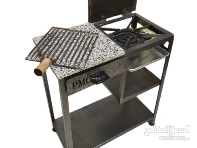 Tabouna plaque chauffante barbecue plan de travail