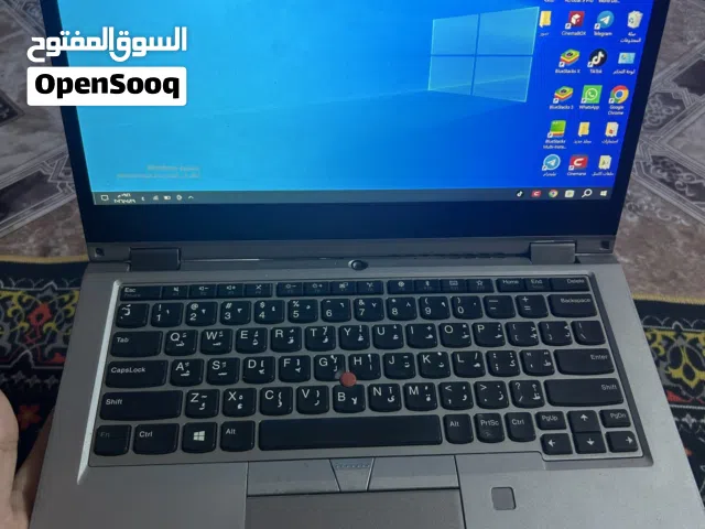 لينوفو نضيف بحاله ممتازه الدراسه ولبرامج التصميم جهاز لمس وقلاب 350 درجه